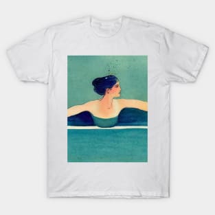 Swimming in Turquoise v2 T-Shirt